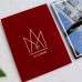 Acrylic Invitation Card With Velvet Envelope Foiling Printing Black Card